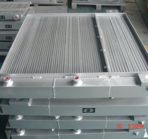 Air compressor heat exchanger