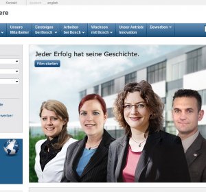 Bosch website